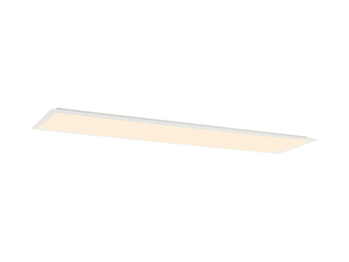 LED-Panelleuchte SLV PANEL C 34W 4200lm 930/940 IP20/54 DALI 1195×295mm weiss