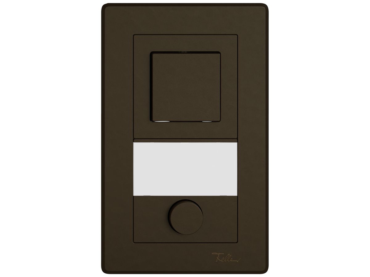 UP-Kombination EDIZIO.liv SNAPFIX® 2×1 156×96mm Schema 3/1L+Schliesser 1L braun