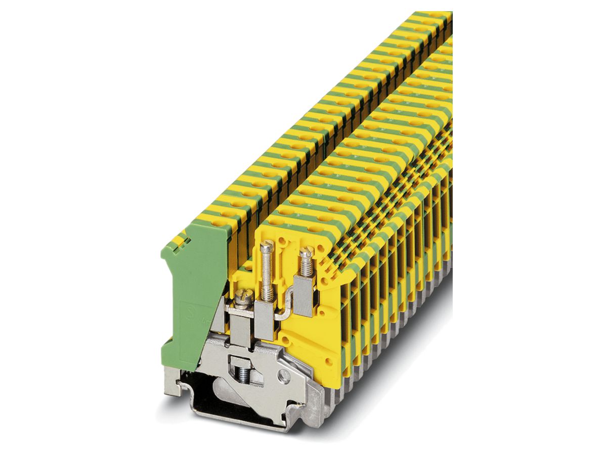 Reihenklemme Phoenix Contact 0.2…4mm² B=6.2mm grün/gelb