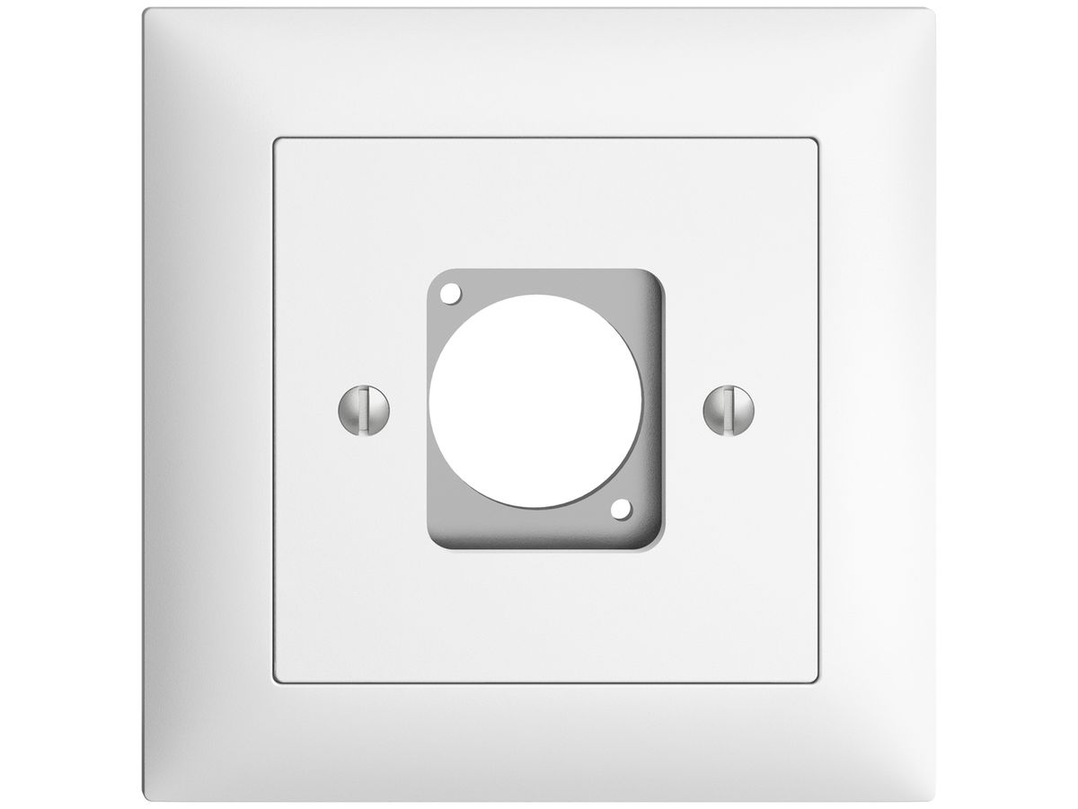 UP-Montageset für XLR-Dose EDIZIOdue weiss