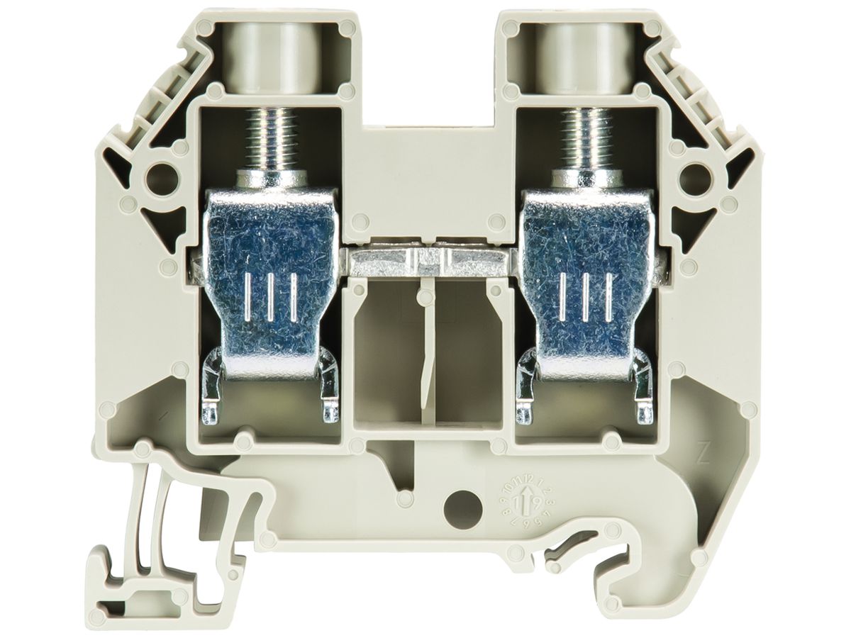 Durchgangs-Reihenklemme Wieland WT 16 1.5…16mm² 76A 1000V grau