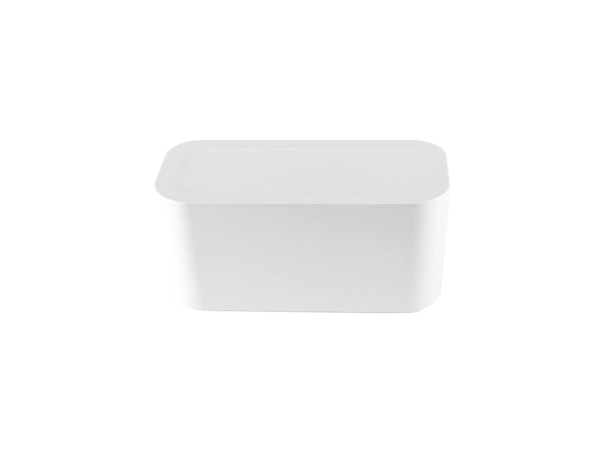 Steckdosenleiste A. Steffen Cable Organizer Box mit Schalter 5×T13 weiss