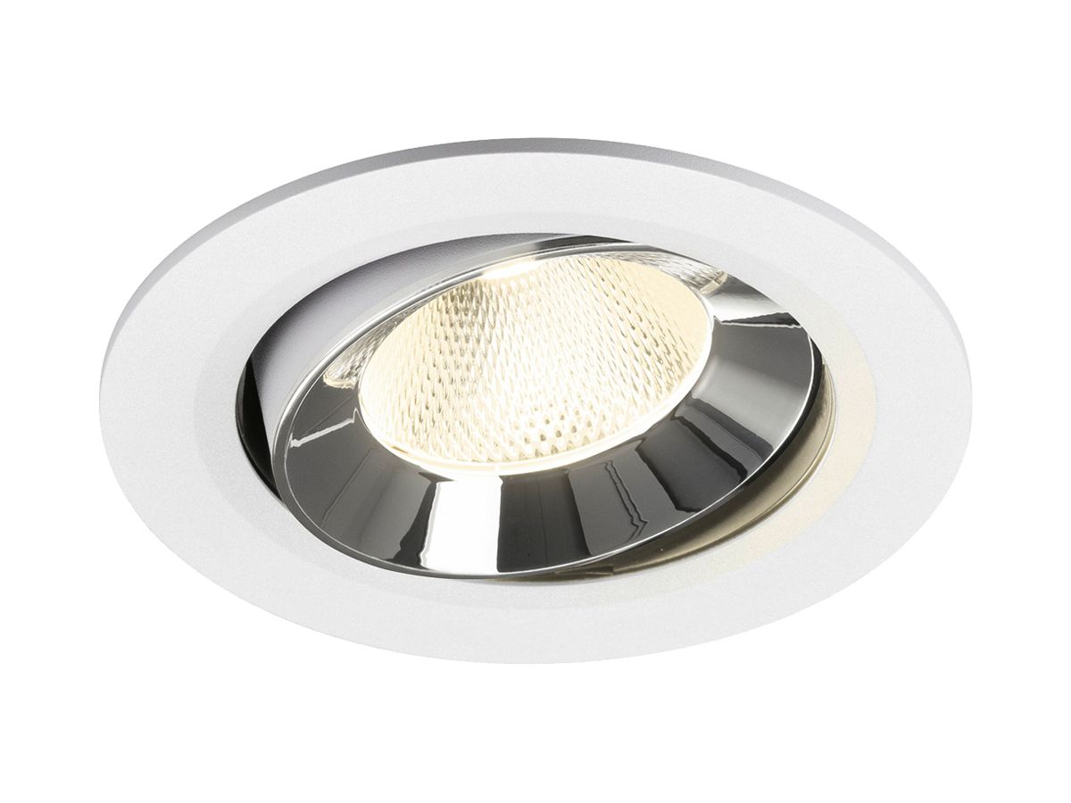 LED-Downlight SLV NUMINOS MOVE L 17W 2700lm 4000K NB DALI Ø145 ws/cr