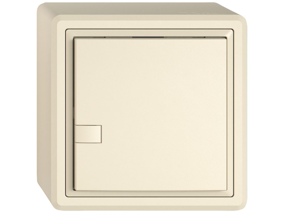 AP-Universaltaster EDIZIO.liv UNI SNAPFIX® o.LED 1× 1-Tbed.cr