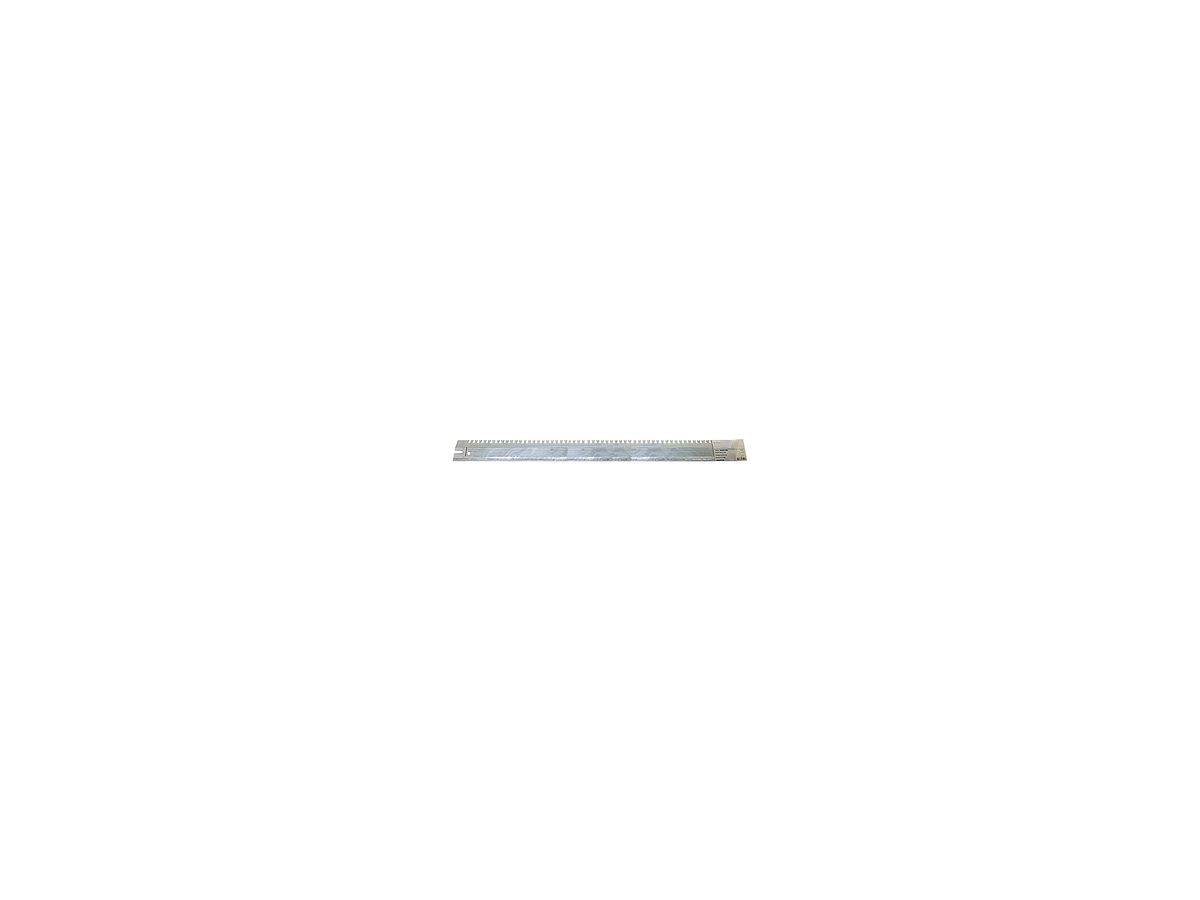 Montageblech zu Schaltschrank 1000mm für Schirmanschlussklemmen