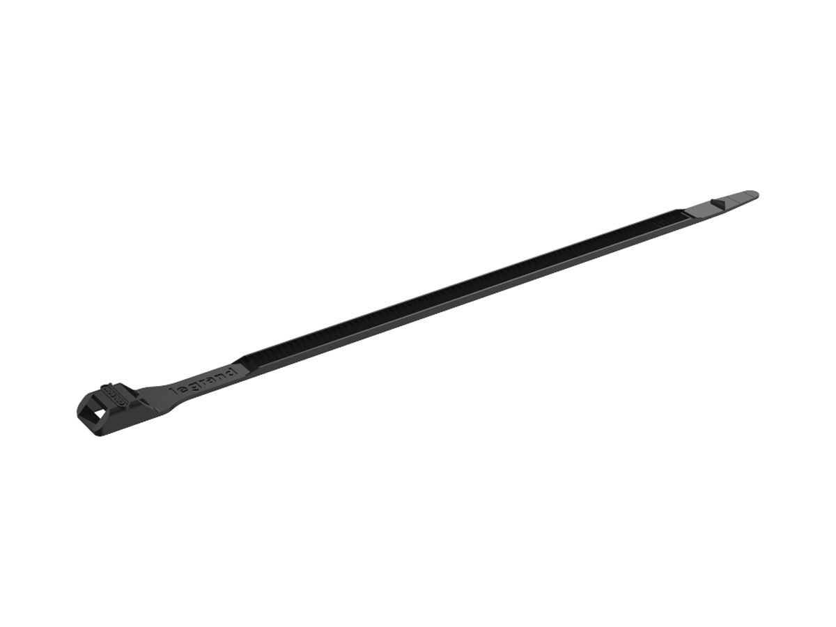 Kabelbinder Colson 6×180mm, für Innen- und Aussenanwendung, schwarz