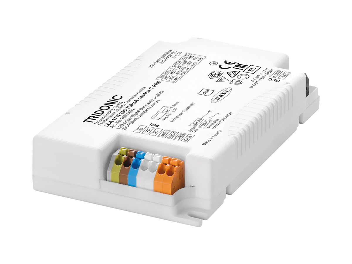 LED-Konverter Talexx LCA 17W 250…700mA one4all C PRE