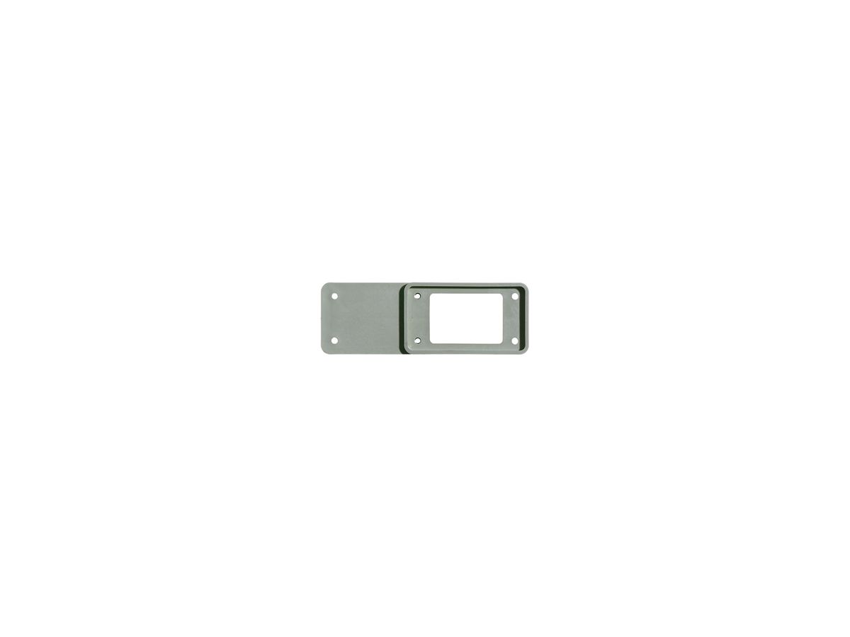 Adapterplatte Weidmüller ADP-8/3-GR Gr.8 Kunststoff grau