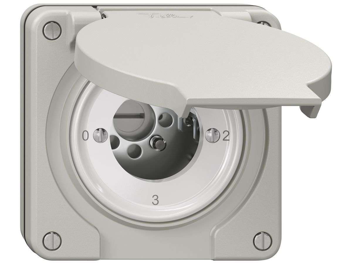 UP-Schlüsselschalter NEVO SNAPFIX® Umschalter 16A 400V 0-1-2-3 lgu