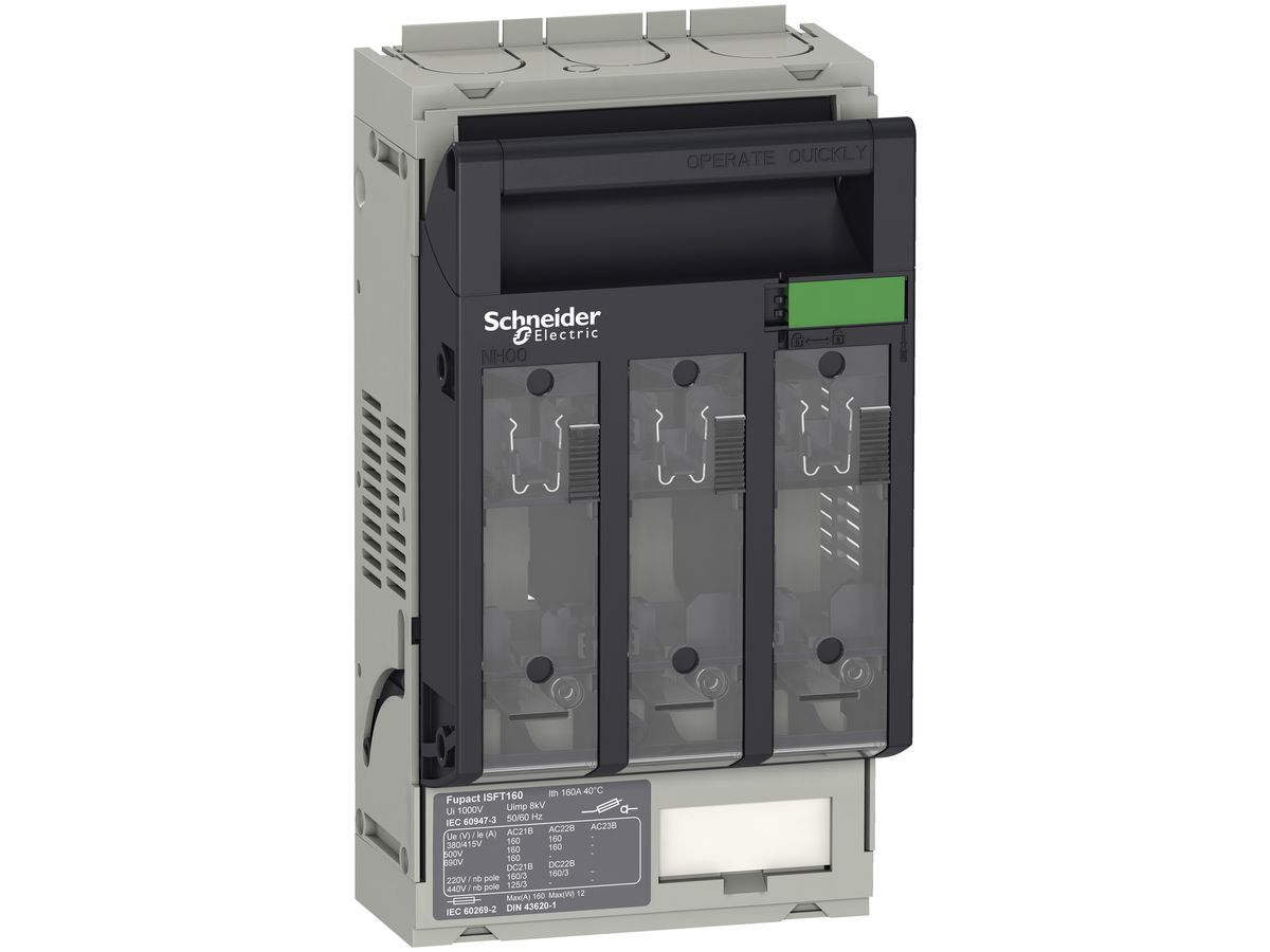 Lasttrennschalter Schneider Electric ISFT160 3P Anschluss 2.5…95mm²