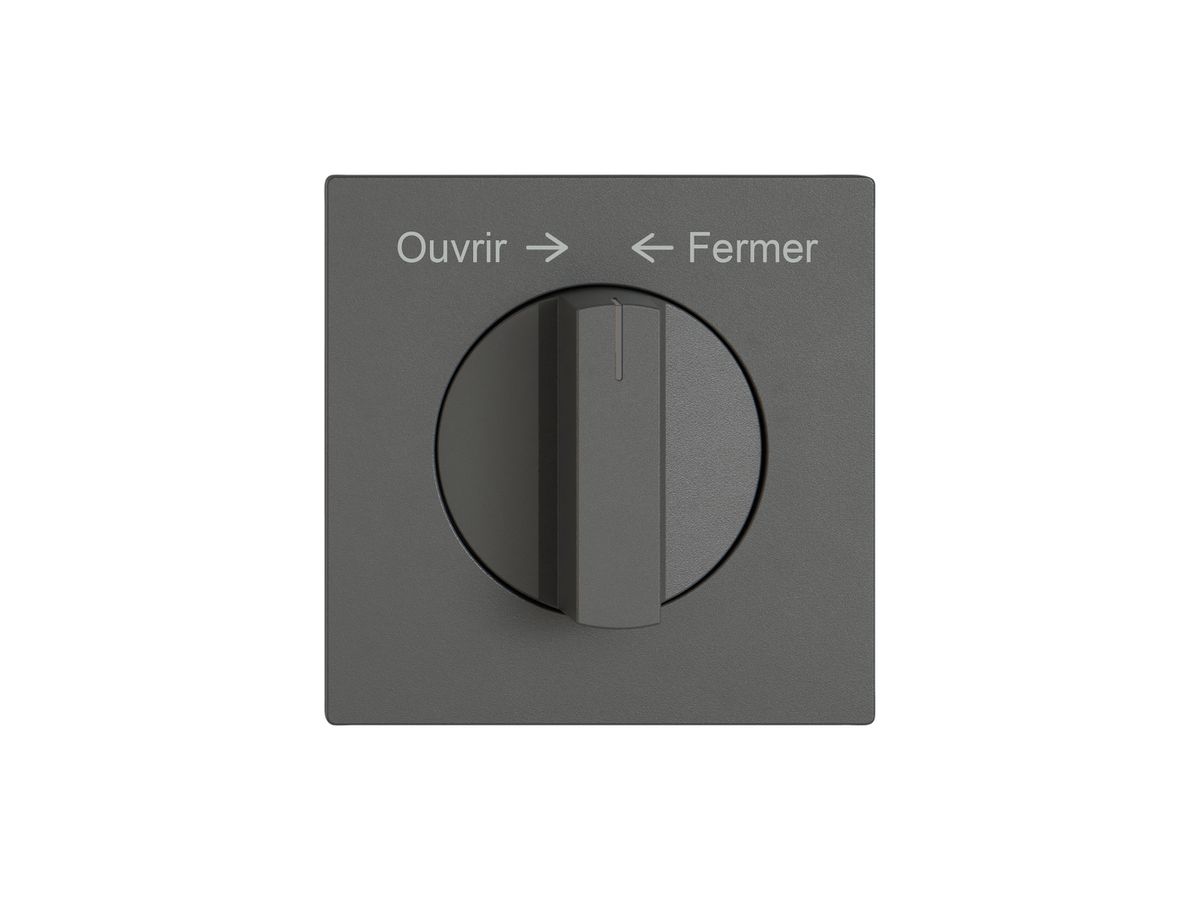 Montageset EDIZIO.liv SNAPFIX® f.Drehschalter m.Griff Ouvrir → ← Fermer dgu