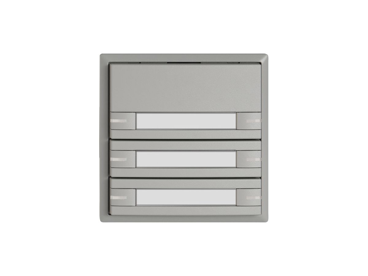 KNX-Taster RGB EDIZIO.liv SNAPFIX® Temperaturfüh.RGB-LED Pap.6×T 1-Tbed.hgu