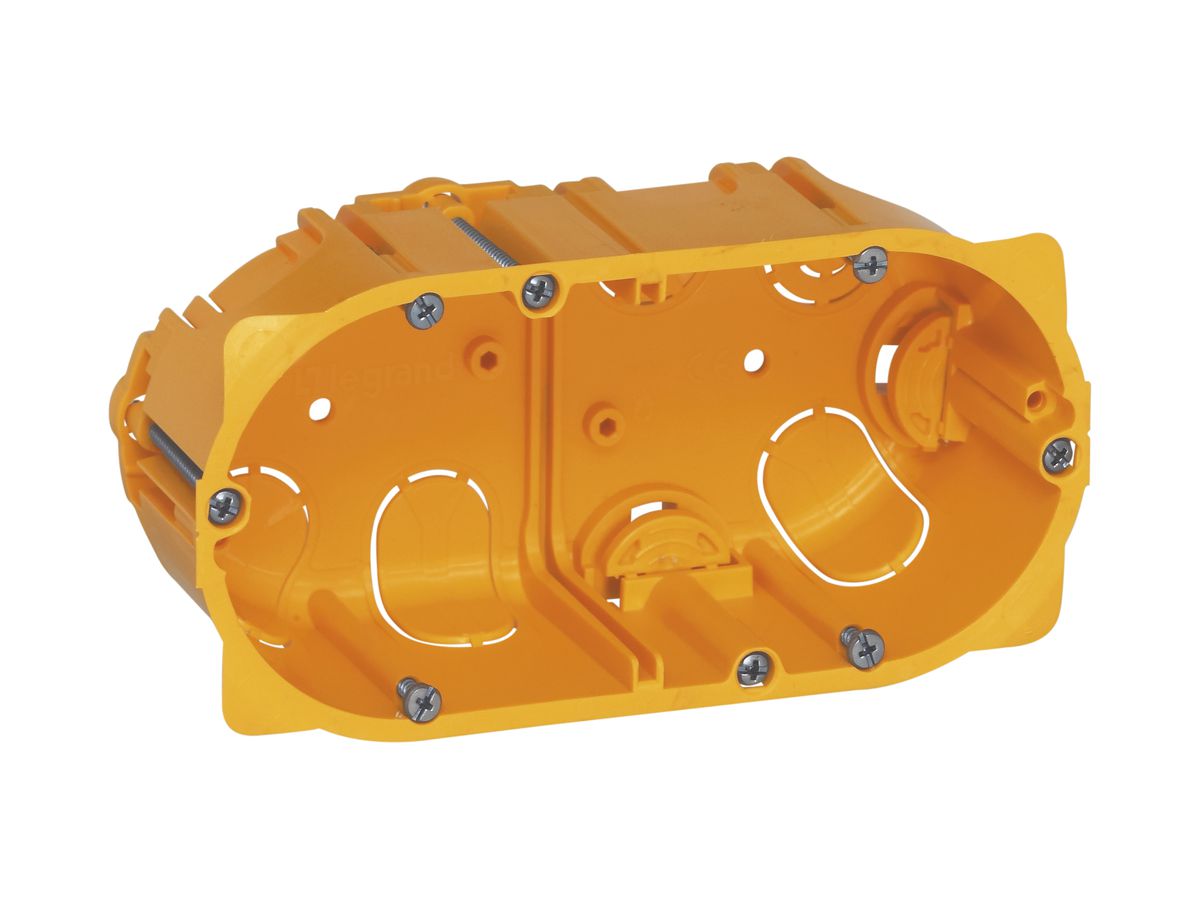 UP-Einlasskasten Batibox MOS gelb 5 Module T=50mm für Hohlwand
