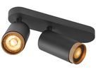 Spot SLV GRIP L GU10 2×6W DIM 325×57×98mm schwarz/gold