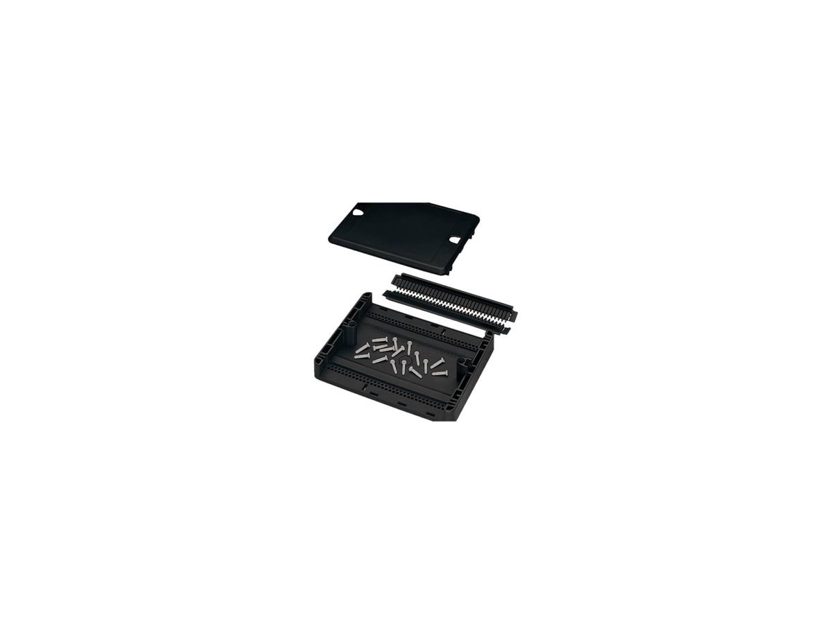 Verteilerbox WAGO WINSTA, Basisvariante 2, schwarz