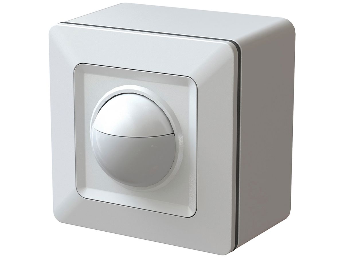 AP-Bewegungsmelder MAX HAURI priamos IP20 2300W 1.2m PIR 40m² weiss