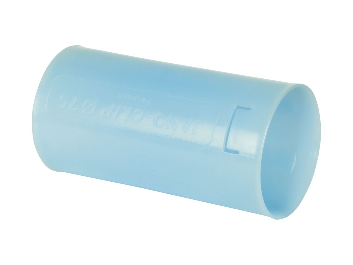 Verbindungsmuffe MT Crallo M75 blau transparent