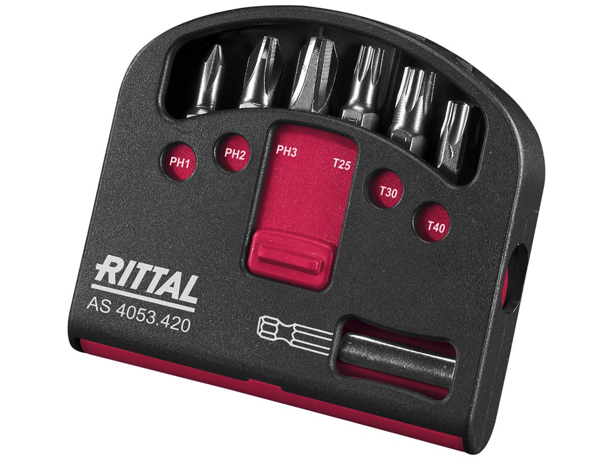 Bit-Set Rittal AS 4053.420 TX25/TX30/TX40/PH1/PH2/PH3/Bit-Halter