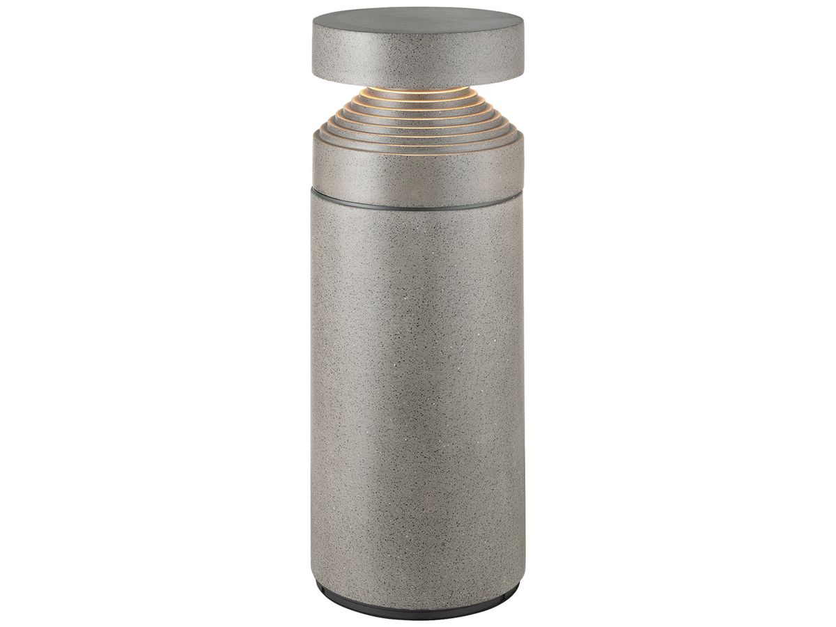 LED-Wegeleuchte SLV CONCRETE 15W 600lm 827 IP65 Ø192×540mm grau