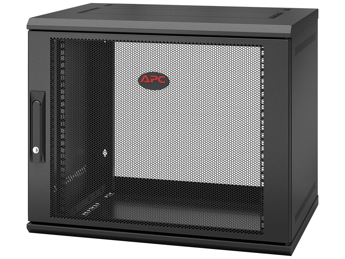 Netzwerkschrank 19" APC NetShelter WX 600×485×400mm 9HE sz