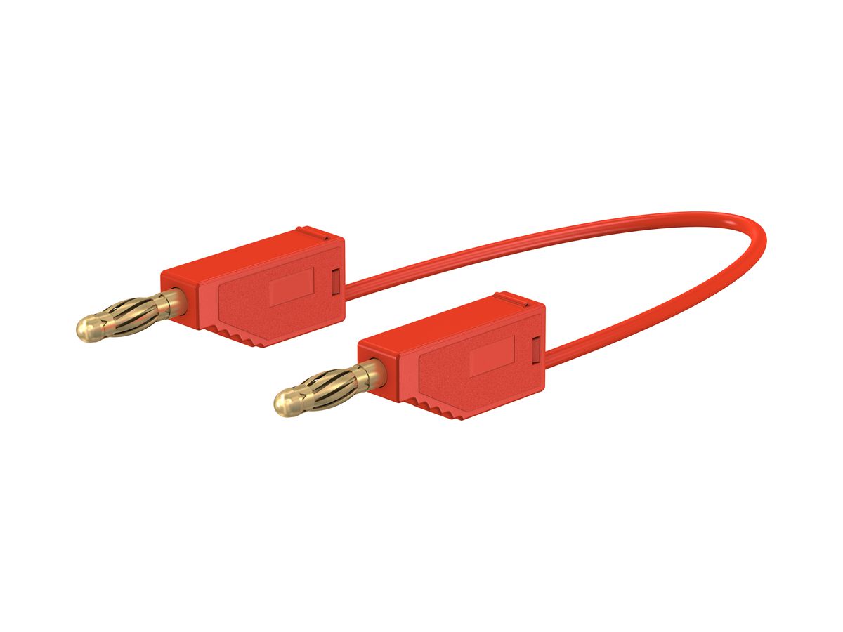 Messleitung ELBRO, PVC, 200cm, 1mm², rot