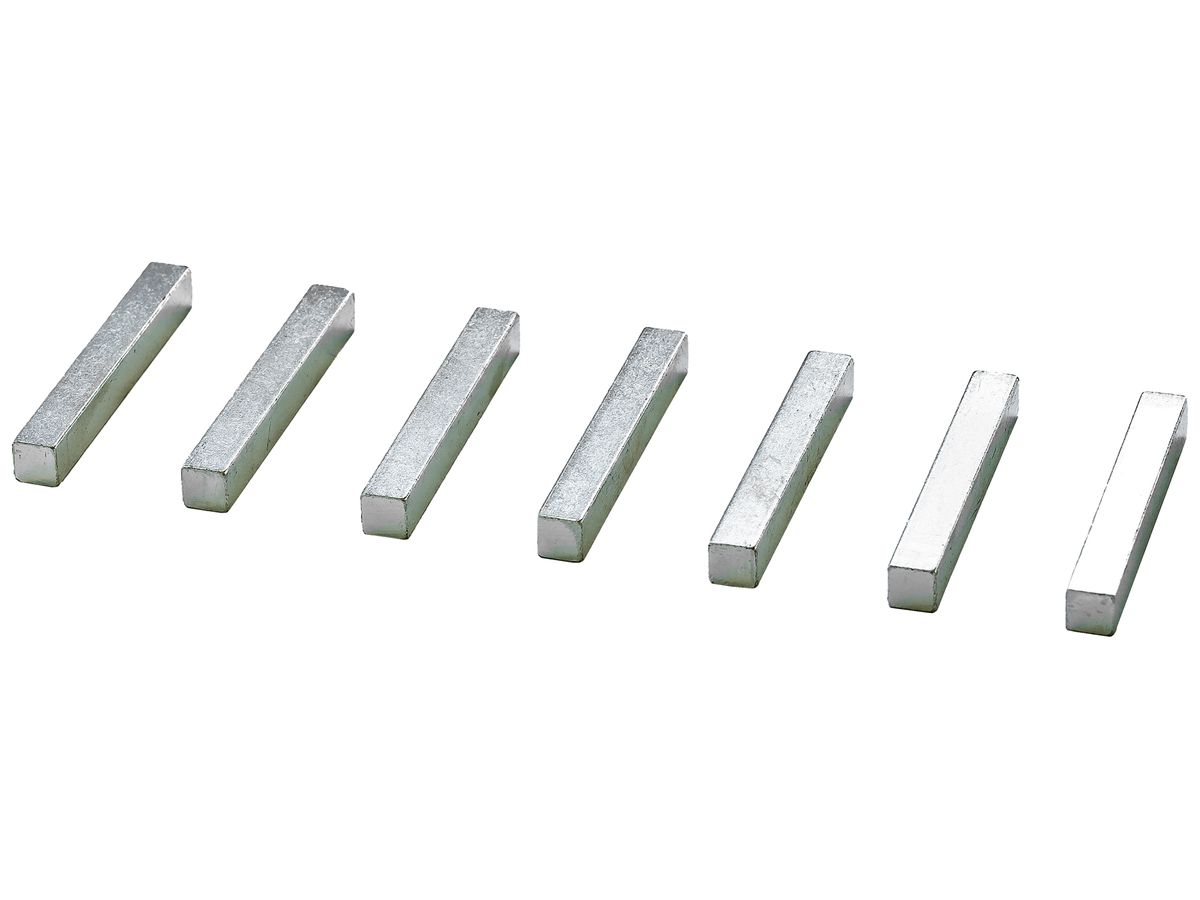 Zählerstift SEIDL SL-5-5-44-V-Z-Set-7 80A Aluminium versilbert