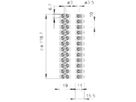 Klemmenleiste Bettermann 12P 1…6mm² 450V