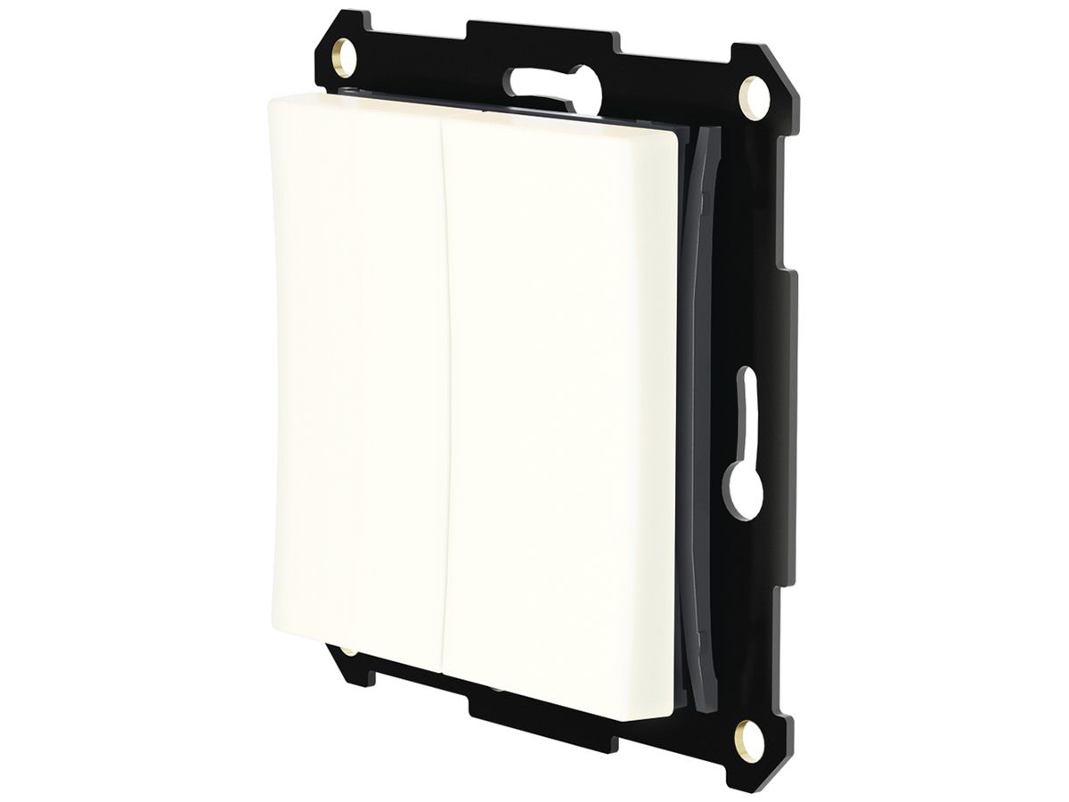 AP/UP-RF-Taster Plejd WPH-01-55W 2-fach Bluetooth für Rahmen 55mm ws