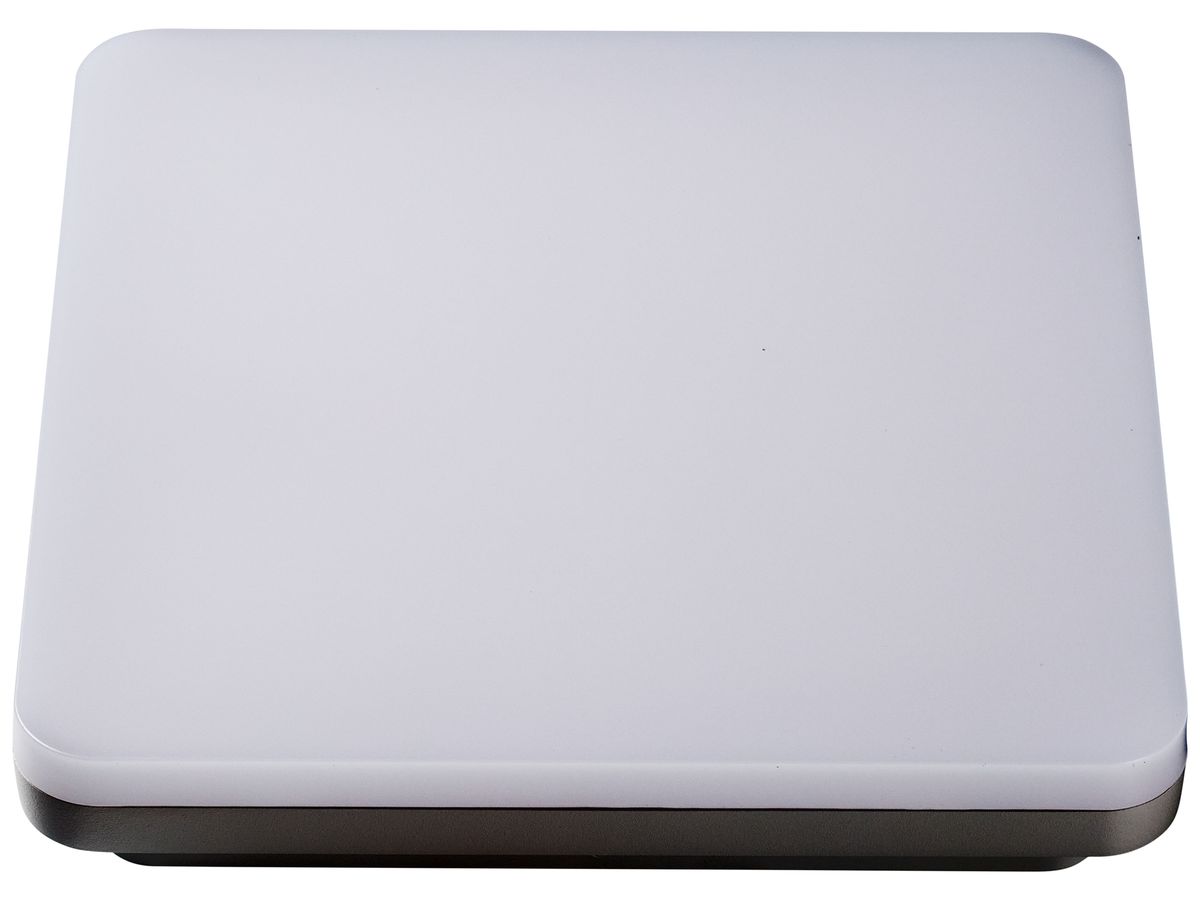 LED-Anbauleuchte Sir Heian SLICE2 15W 1600lm 830/840 IP54 210×210 schwarz