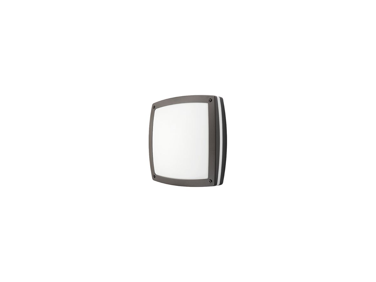LED-Anbauleuchte SG Sidewalk 19W 1220lm 830 IP65 dir./ind.300×300 anthrazit