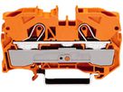 Durchgangsklemme WAGO TOPJOB-S 10mm² 2L orange Serie 2010