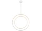 LED-Pendelleuchte SLV ONE VERTICAL 40W 2550lm 2700/3000K Ø800×30mm weiss