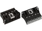 Stecker WAGO Winsta 5L 2×0.5…4mm² schwarz