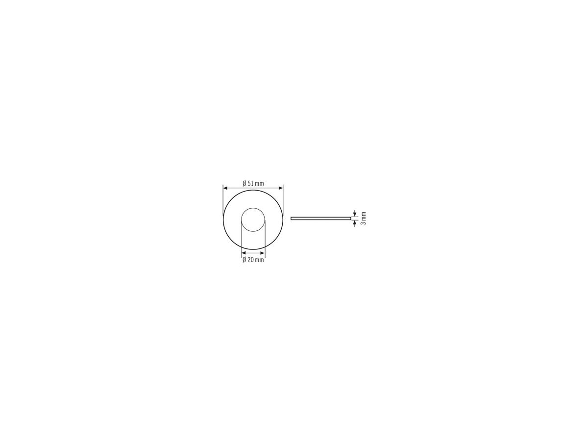 Adapter für Spot 51/20 ESYLUX opm