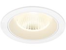 EB-LED-Deckenleuchte SLV NUMINOS L 17W 2700lm 4000K MB DALI DIM Ø130×85mm ws