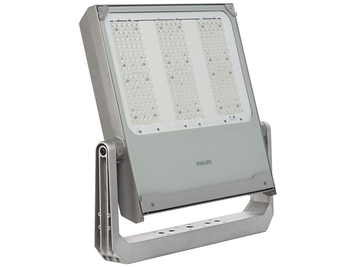 LED-Strahler Philips Clearflood 530W 76900lm 740 IP66 17°×97° 711×720mm Al