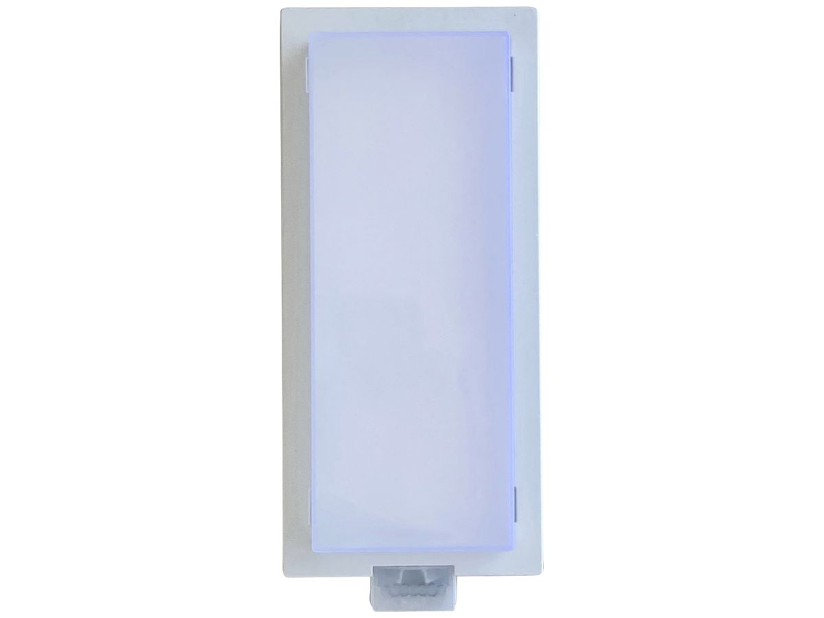 LED-Wandleuchte Z-Licht PIR LongLED SEN 5.5W 500lm 3000K IP65 260×120mm weiss