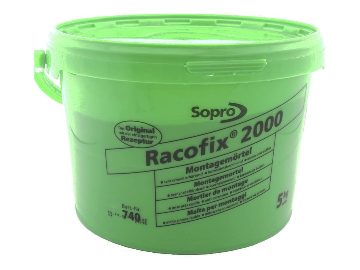 Schnell-Zement Racofix 2000 grau 5kg