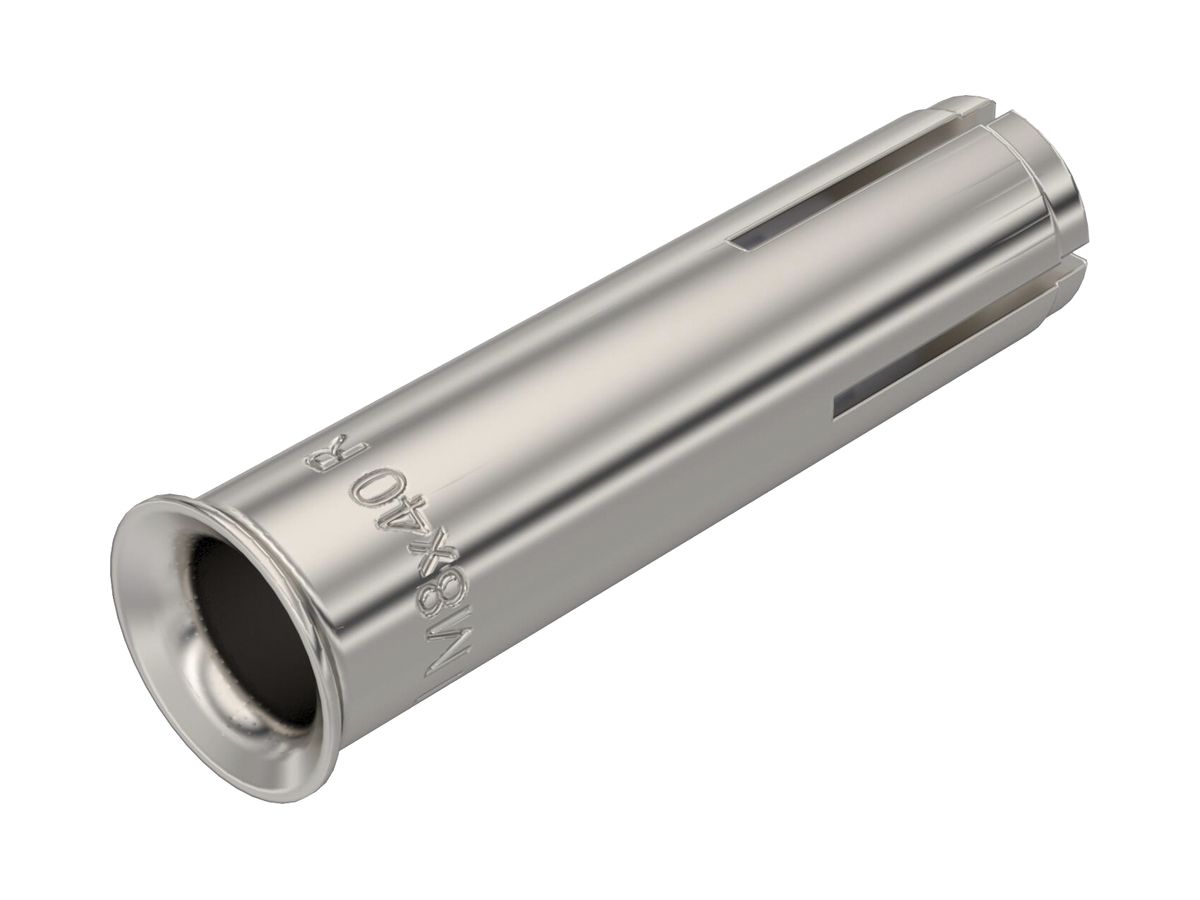 Einschlagdübel BET EA II M8 Ø10×40mm Edelstahl 316 (V4A)