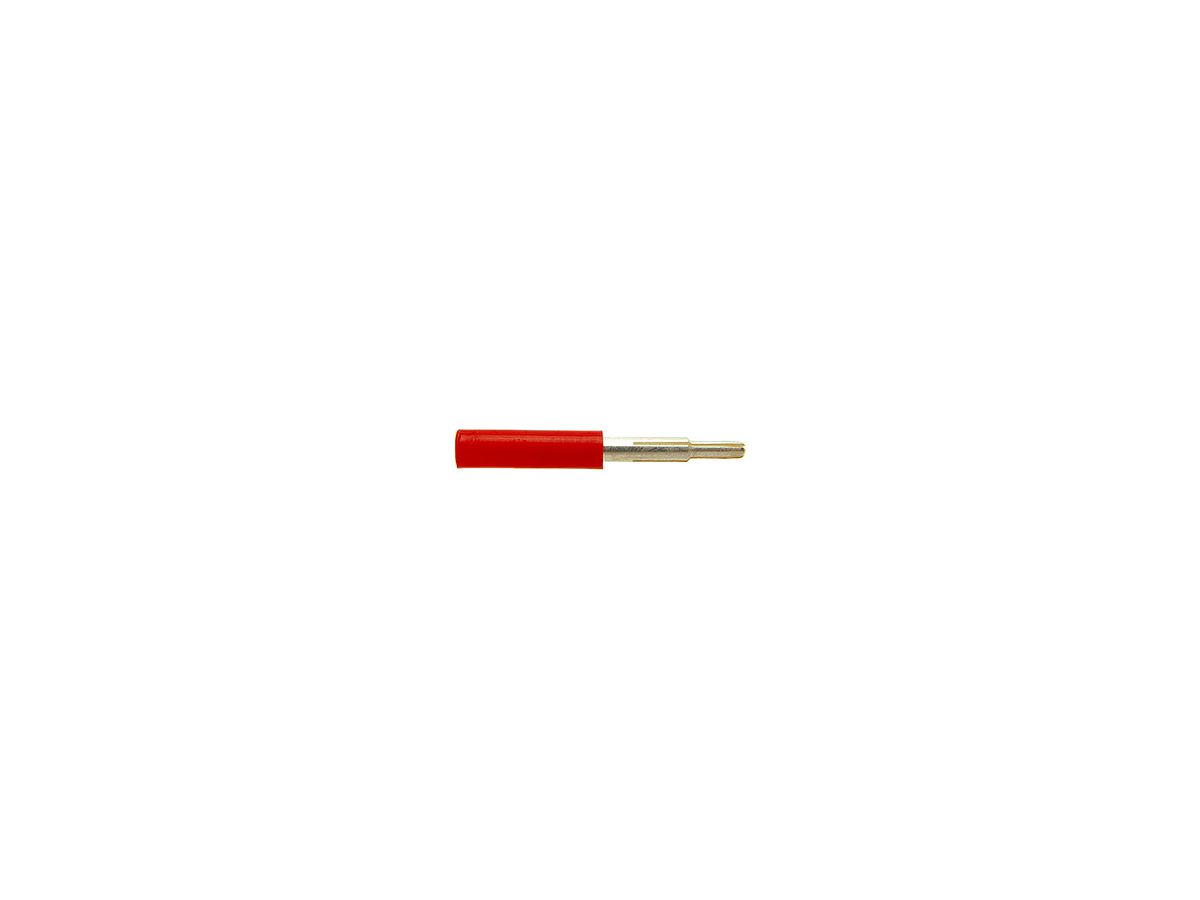 Prüfstecker Woertz 2.8/4mm rot