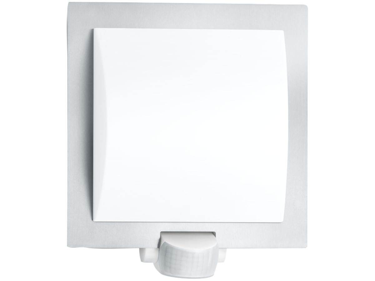Wandleuchte Steinel L 20 PIR E27 60W IP44, Edelstahl