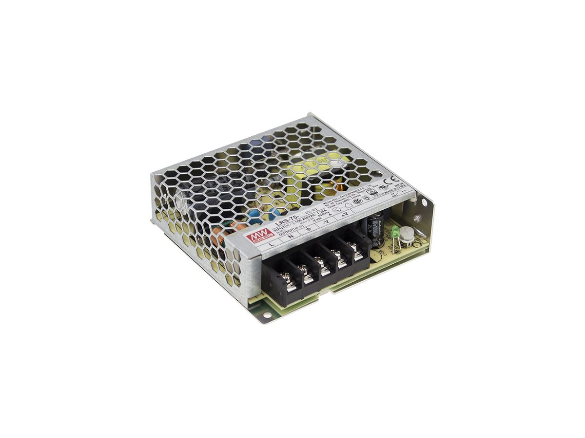 Netzgerät MEAN WELL LRS 85…264VAC 120…373VDC OUT:12V 6A 72W