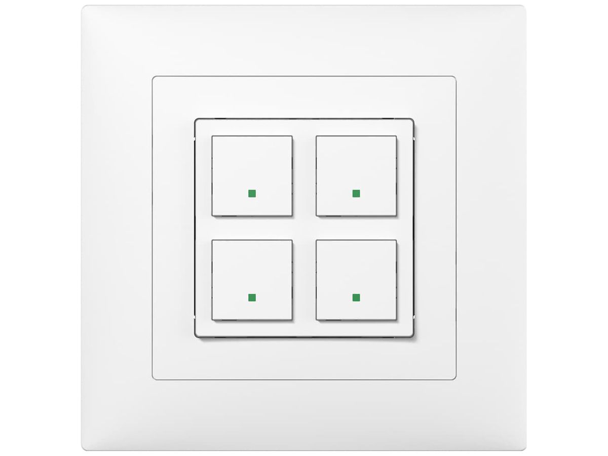 UP-Sensor/Jalousie 2/1×SIDUS free@home wireless, weiss