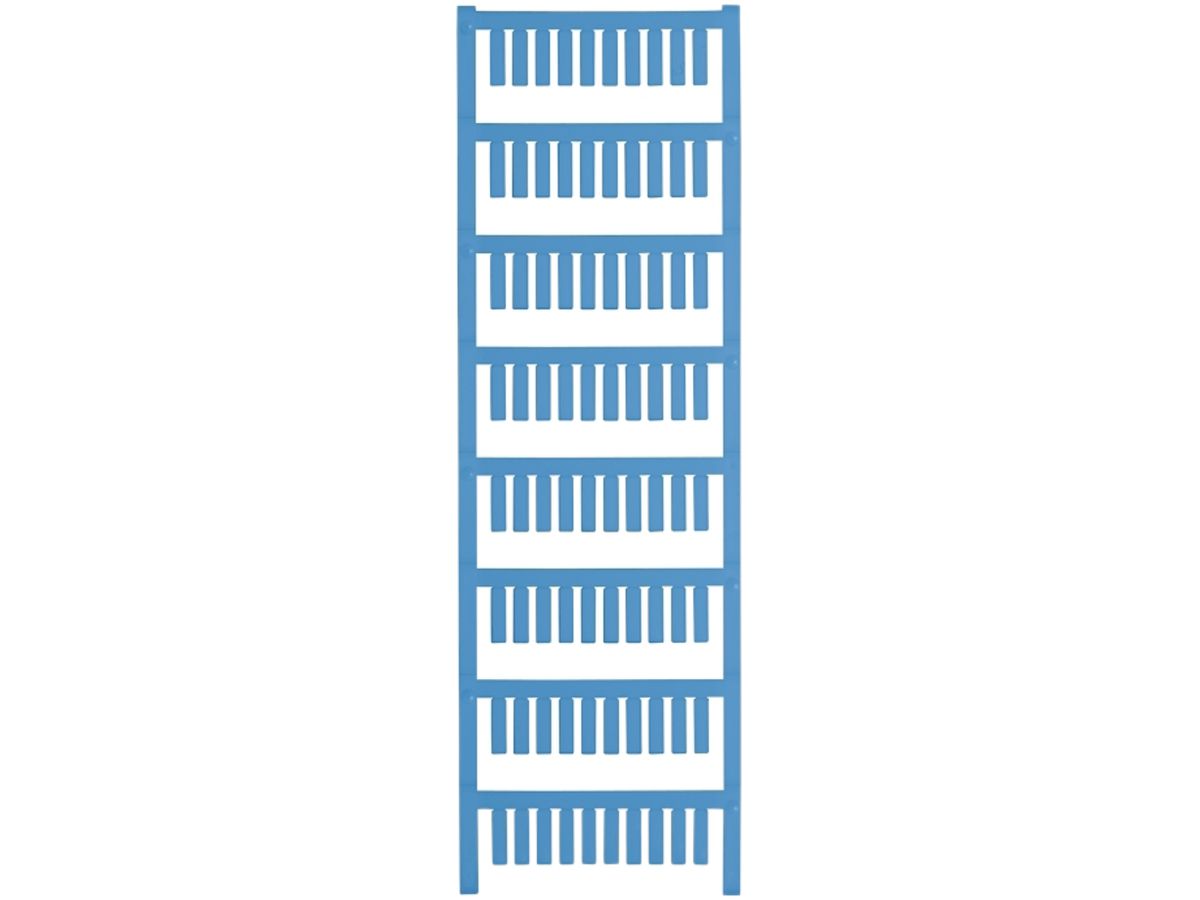 Einsteckschild Weidmüller TM MultiCard 15×4mm PA66 blau