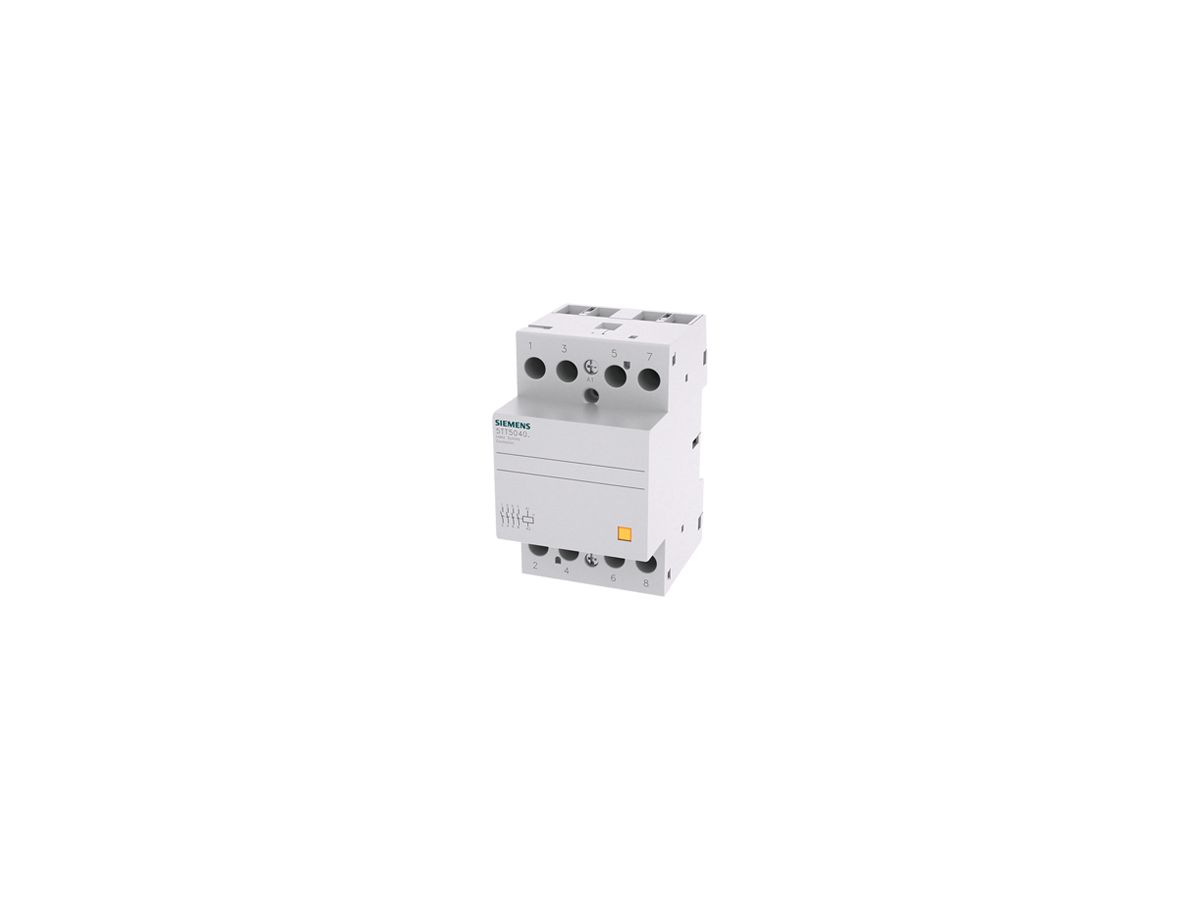 REG-Schütz Siemens SENTRON INSTA 5TT5 220…230V AC/DC 4NO 40A 400V 3TE
