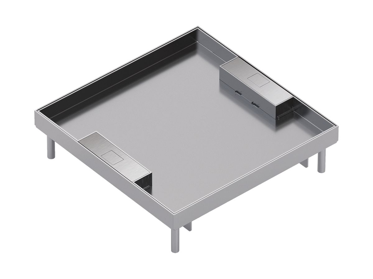 Edelstahlkassette Hager Q16 LE 14 32×320×320mm rostfreier Stahl