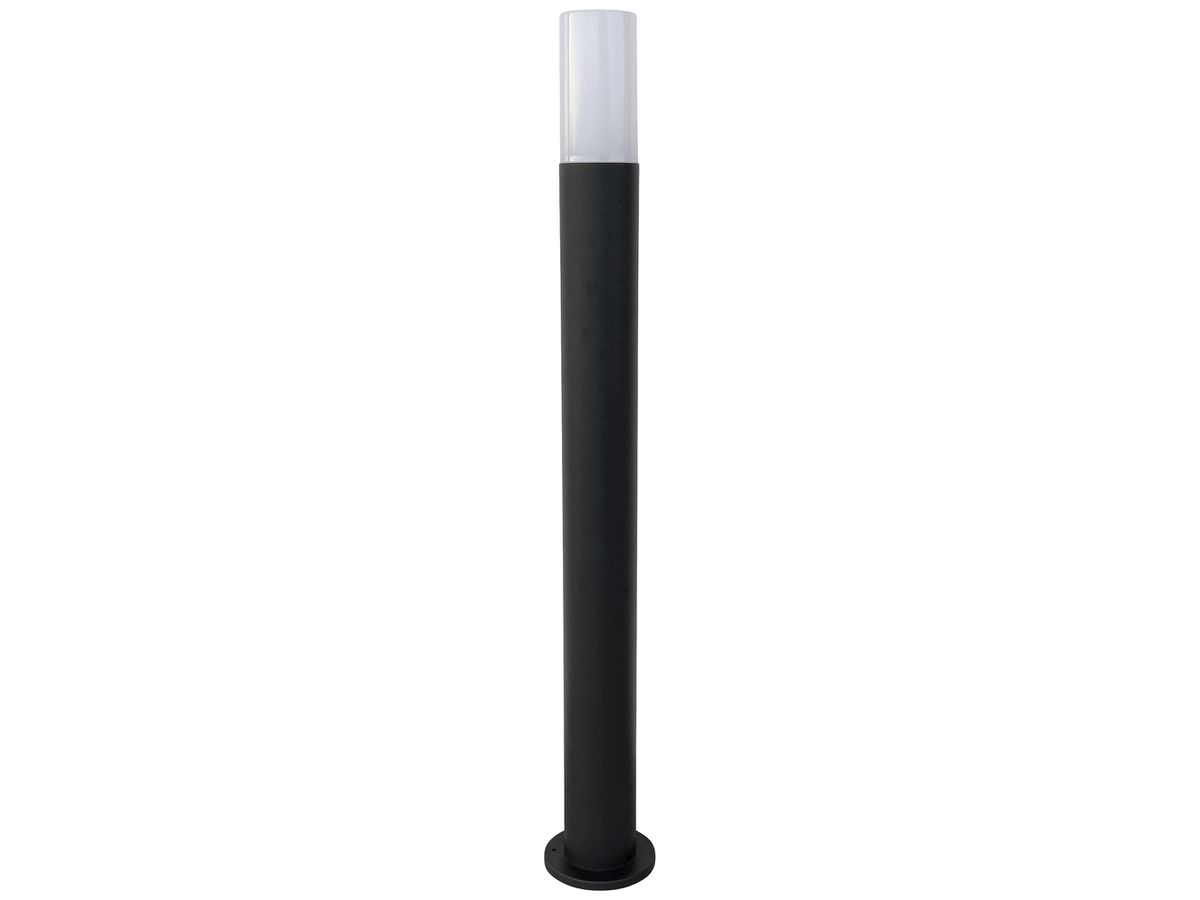 LED-Wegeleuchte Z-Licht PLSK 12W 900lm 3000K IP54 Ø140×1000mm schwarz