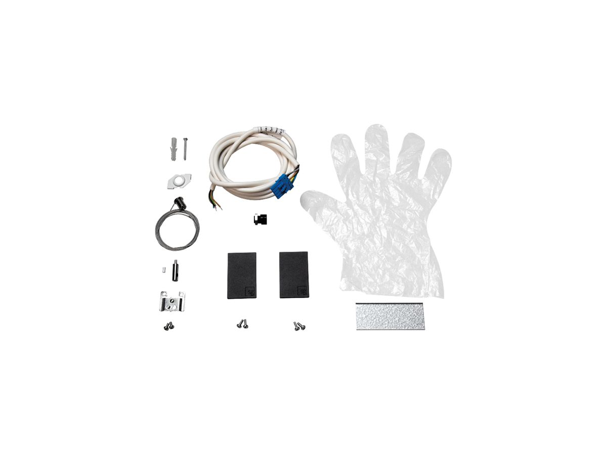 Anschluss-Set SG Lineal suspended End-Einspeisung DALI 5×0.75mm² schwarz