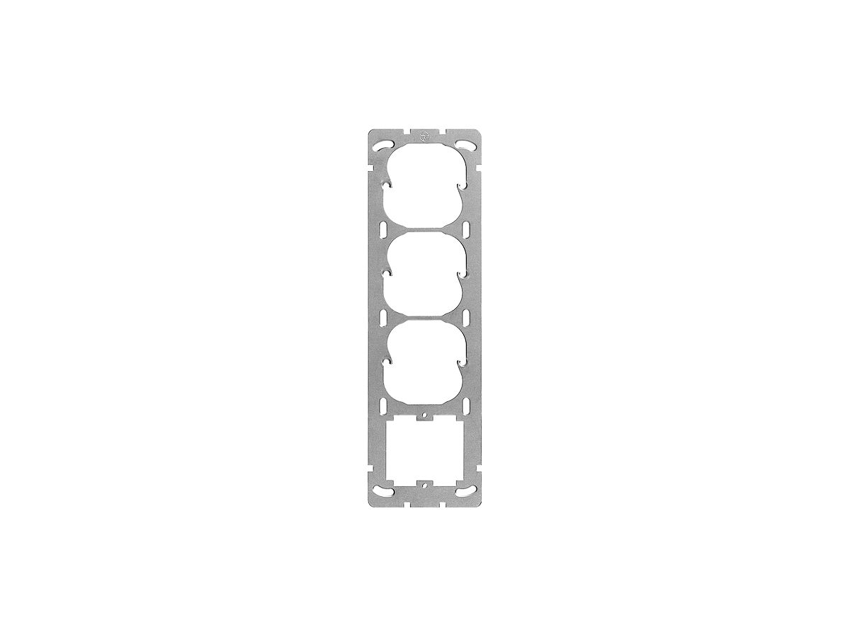 Befestigungsplatte Gr.4×1 für ×1185-.. freenet 257×77mm