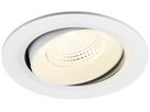EB-LED-Spot SLV NUMINOS MOVE L 17W 2700lm 4000K WB DALI DIM Ø160×93mm ws